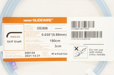 Terumo GS3508 Radifocus Glidewire Stiff Type  0.035inch x 180cmx 3cm (x)